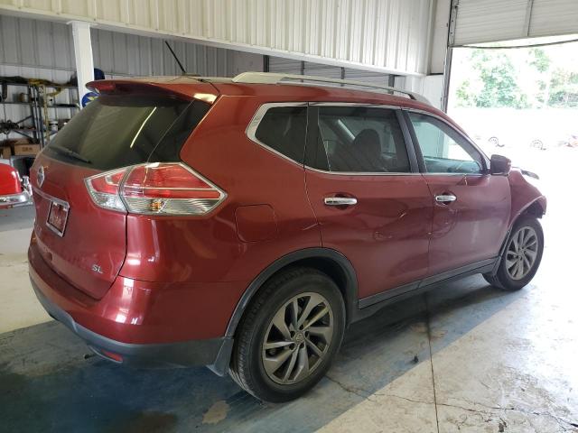  NISSAN ROGUE 2015 Czerwony