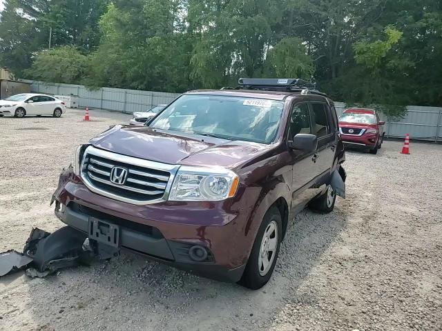 2013 Honda Pilot Lx VIN: 5FNYF3H22DB005426 Lot: 62119704