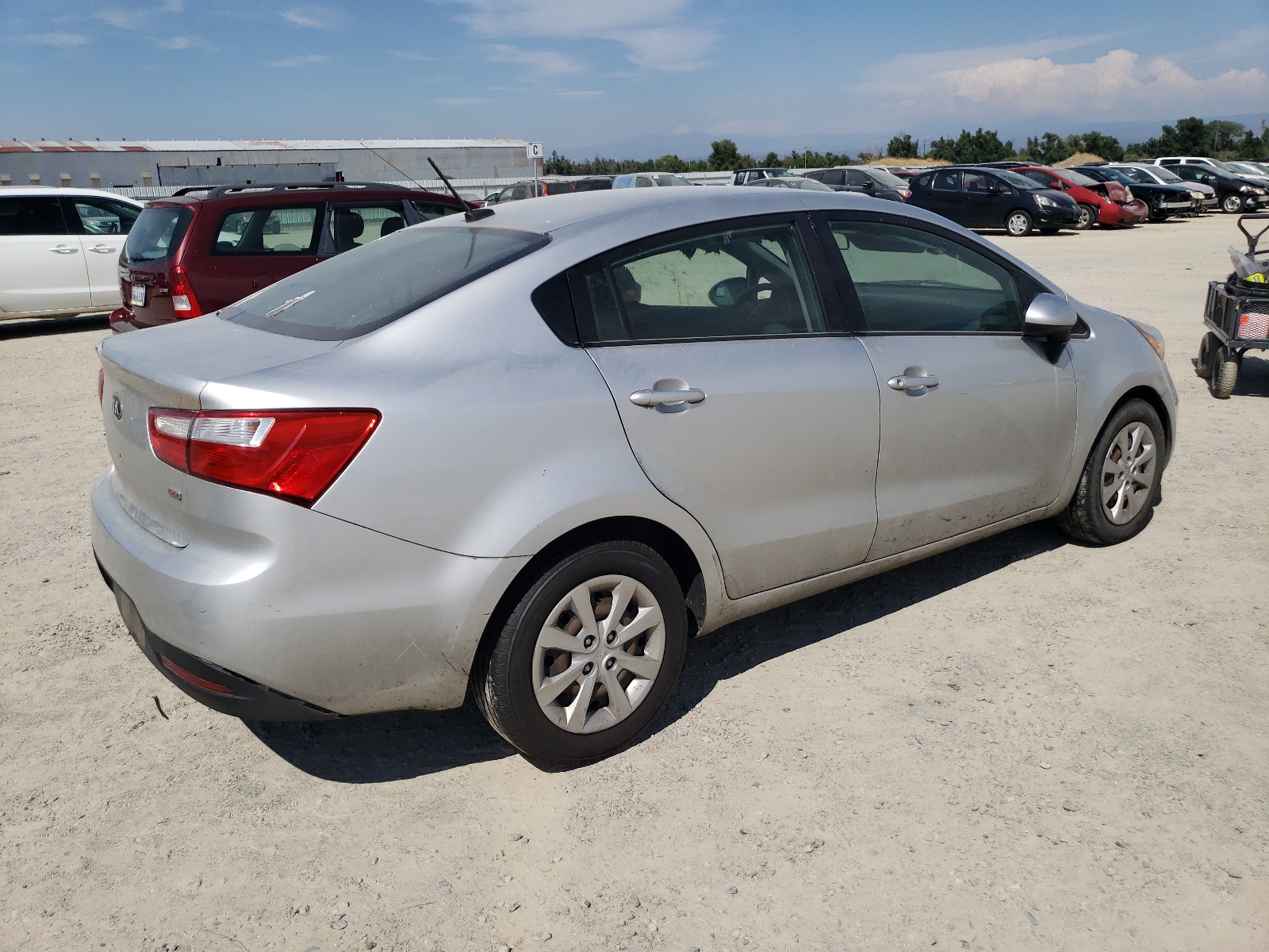 2013 Kia Rio Lx vin: KNADM4A38D6224123