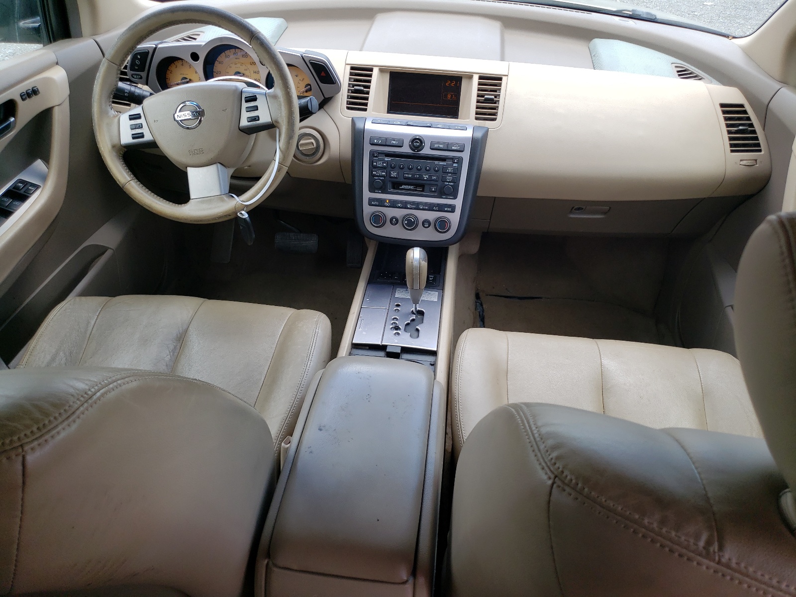 JN8AZ08W55W413463 2005 Nissan Murano Sl