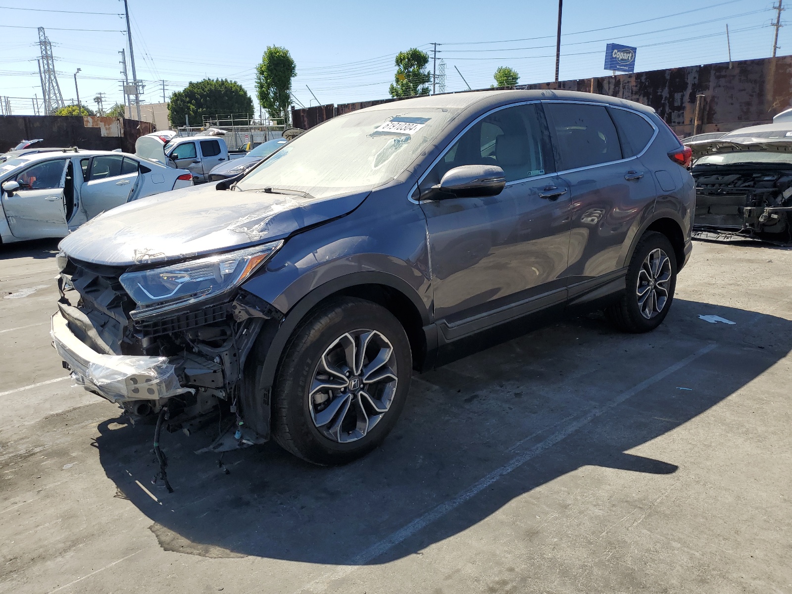 2020 Honda Cr-V Exl vin: 2HKRW2H81LH685449