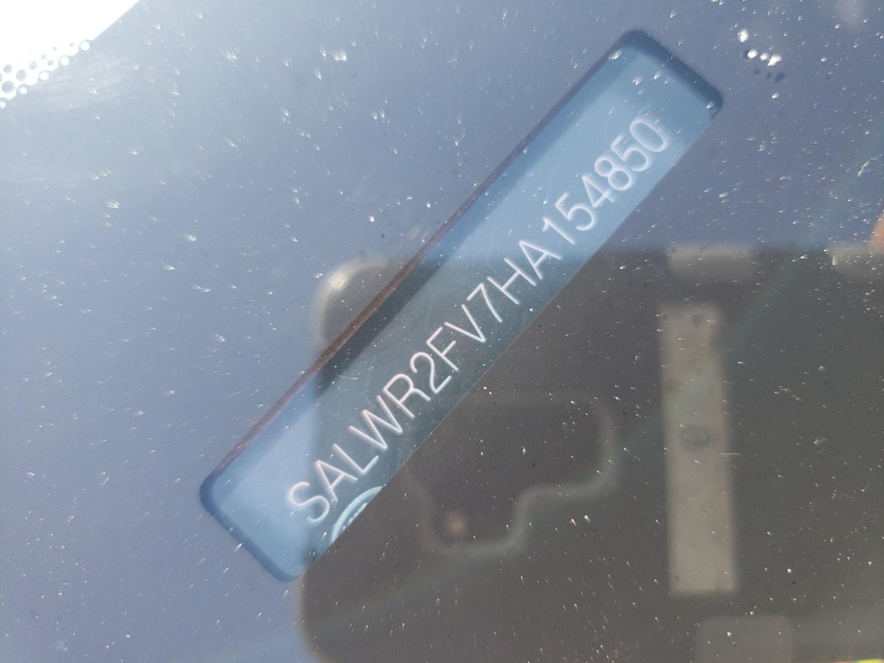 2017 Land Rover Range Rover Sport Hse VIN: SALWR2FV7HA154850 Lot: 64276074