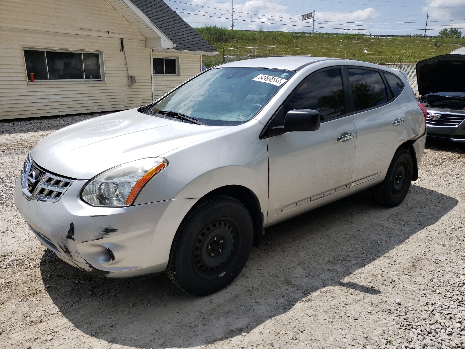 2013 Nissan Rogue S vin: JN8AS5MT8DW527856