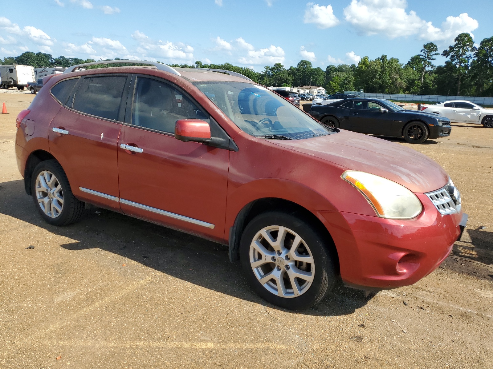 2012 Nissan Rogue S vin: JN8AS5MT3CW301142