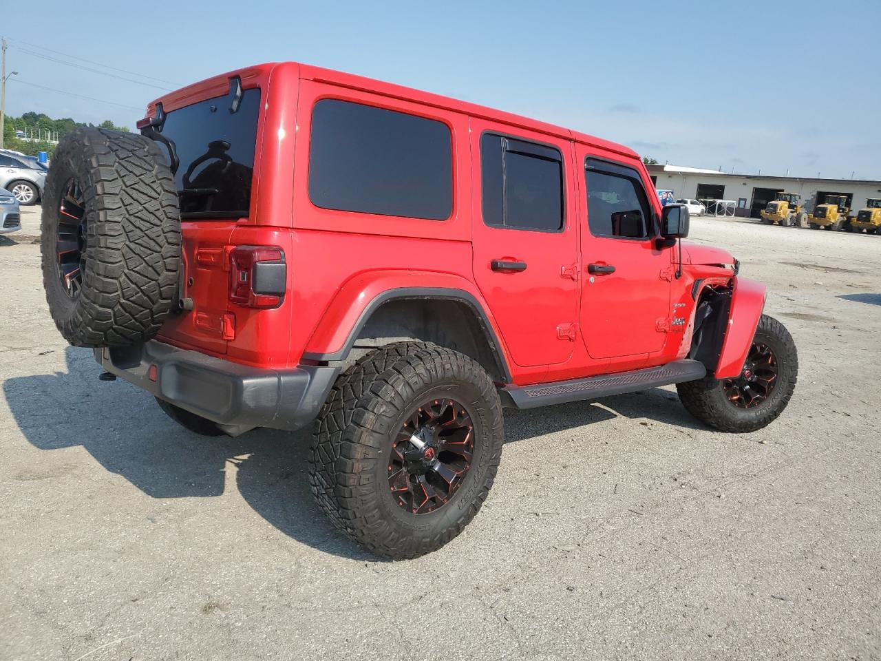 2019 Jeep Wrangler Unlimited Sahara VIN: 1C4HJXEN6KW683335 Lot: 62515204