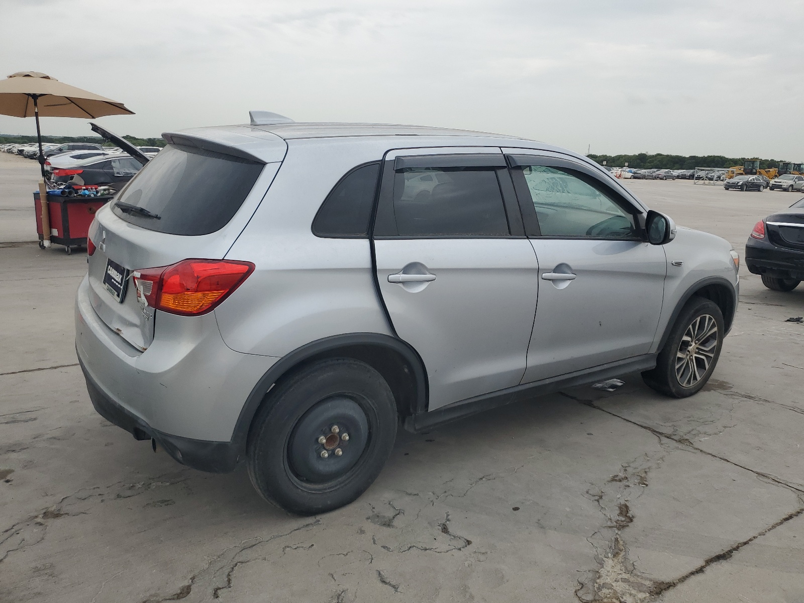 2017 Mitsubishi Outlander Sport Es vin: JA4AP3AU7HZ028169