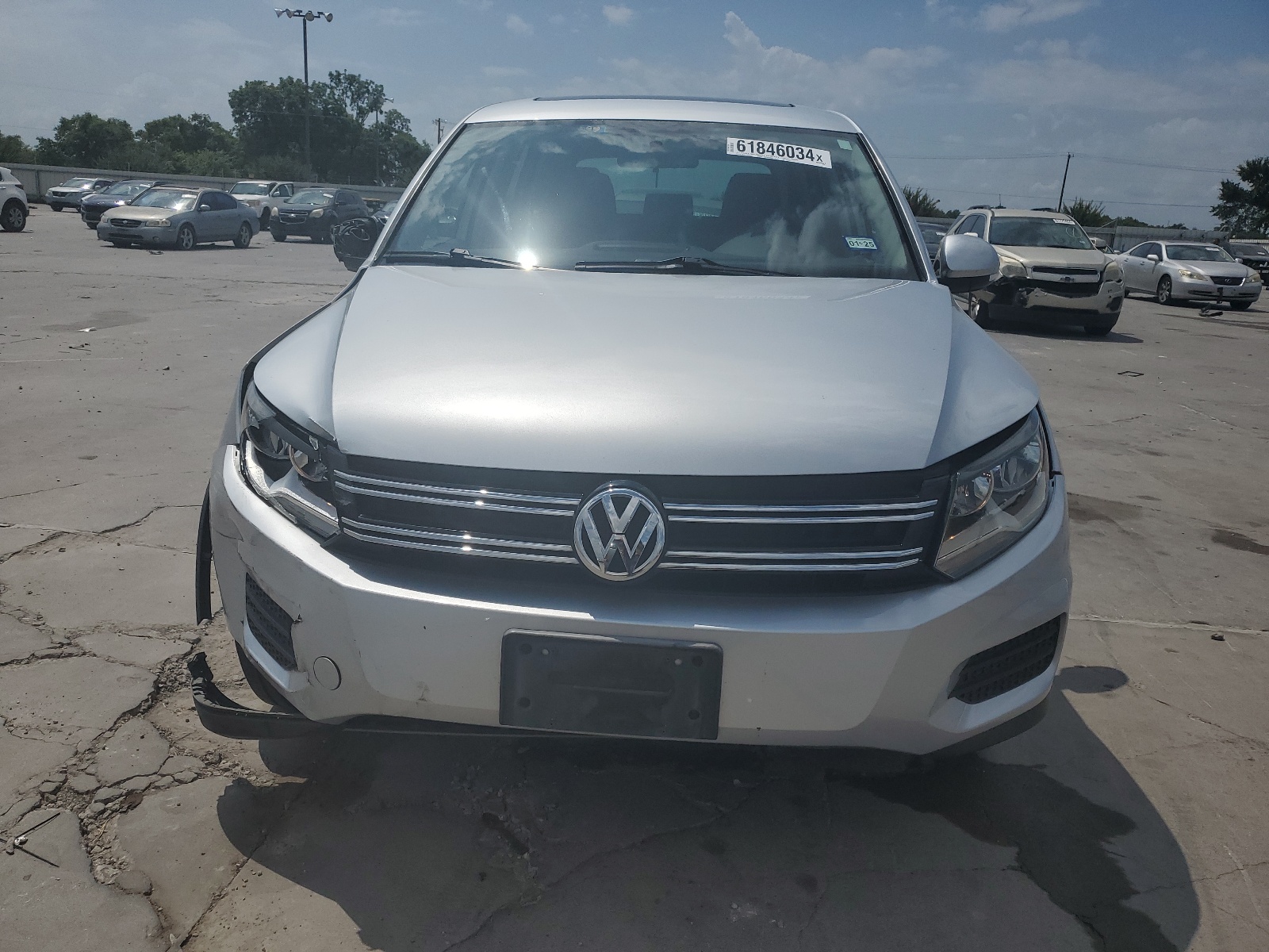 WVGAV3AX2DW592051 2013 Volkswagen Tiguan S