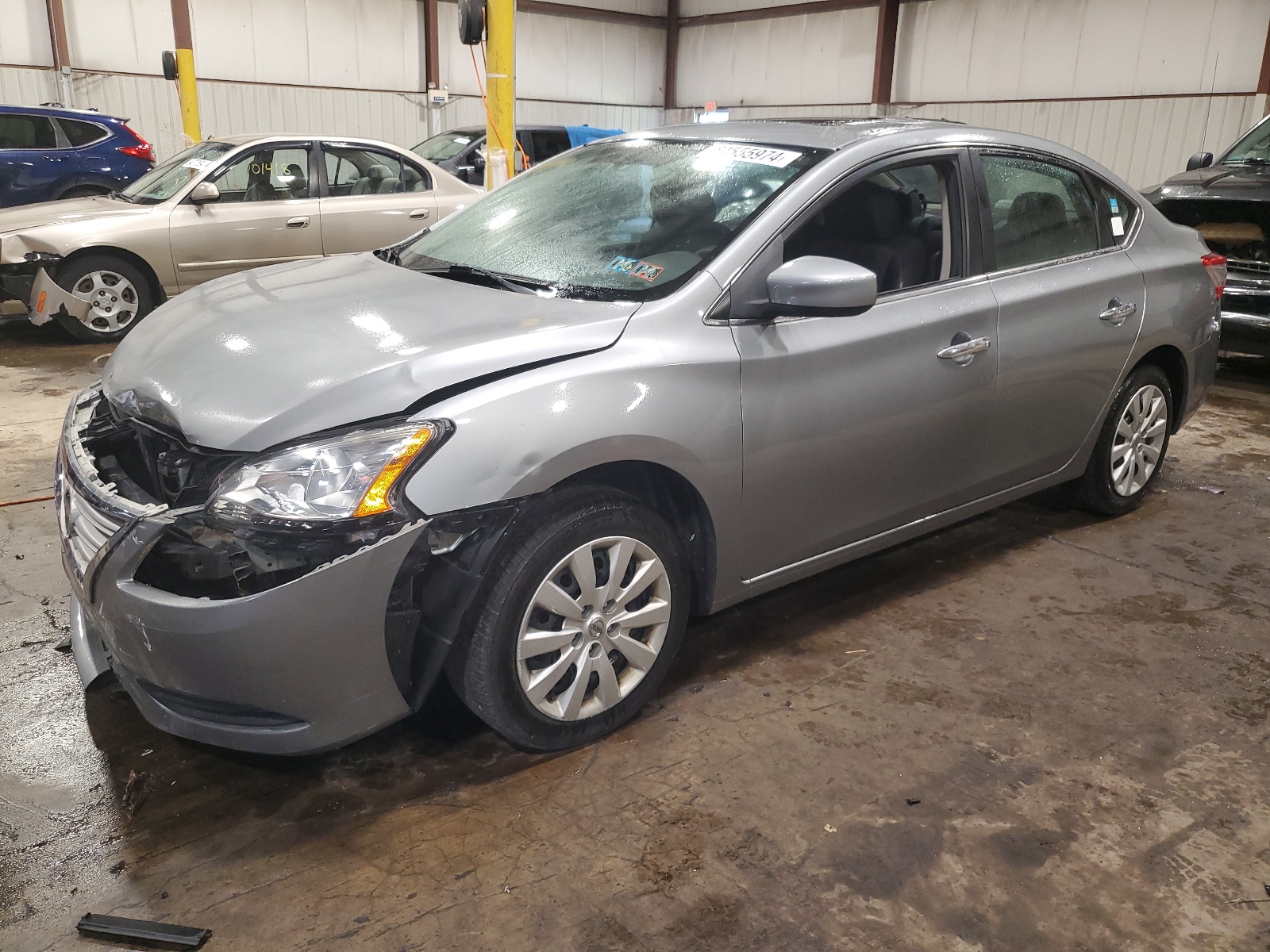 3N1AB7APXEY333387 2014 Nissan Sentra S