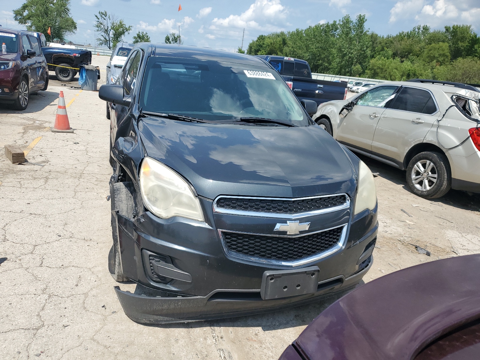 2012 Chevrolet Equinox Ls vin: 2GNALBEK9C1217077