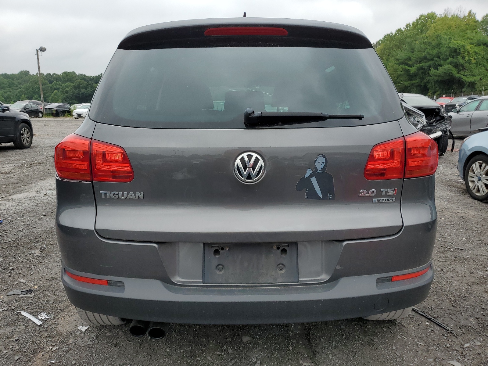 WVGBV3AX7EW573405 2014 Volkswagen Tiguan S