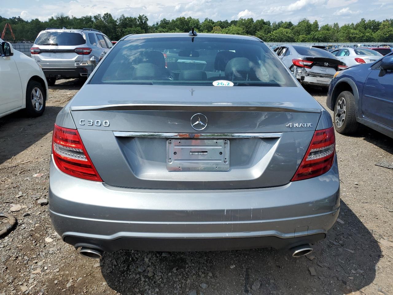 2013 Mercedes-Benz C 300 4Matic VIN: WDDGF8AB4DR272554 Lot: 62326094