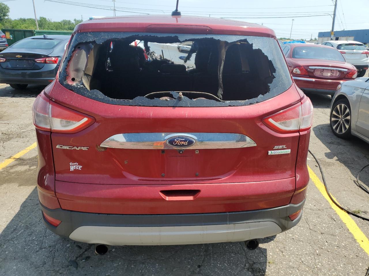 2013 Ford Escape Sel VIN: 1FMCU0HXXDUB63171 Lot: 63042824