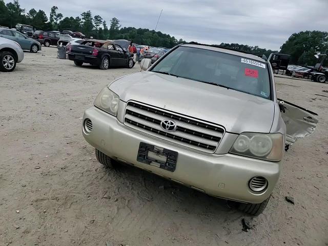 2002 Toyota Highlander VIN: JTEGD21AX20022267 Lot: 65165554