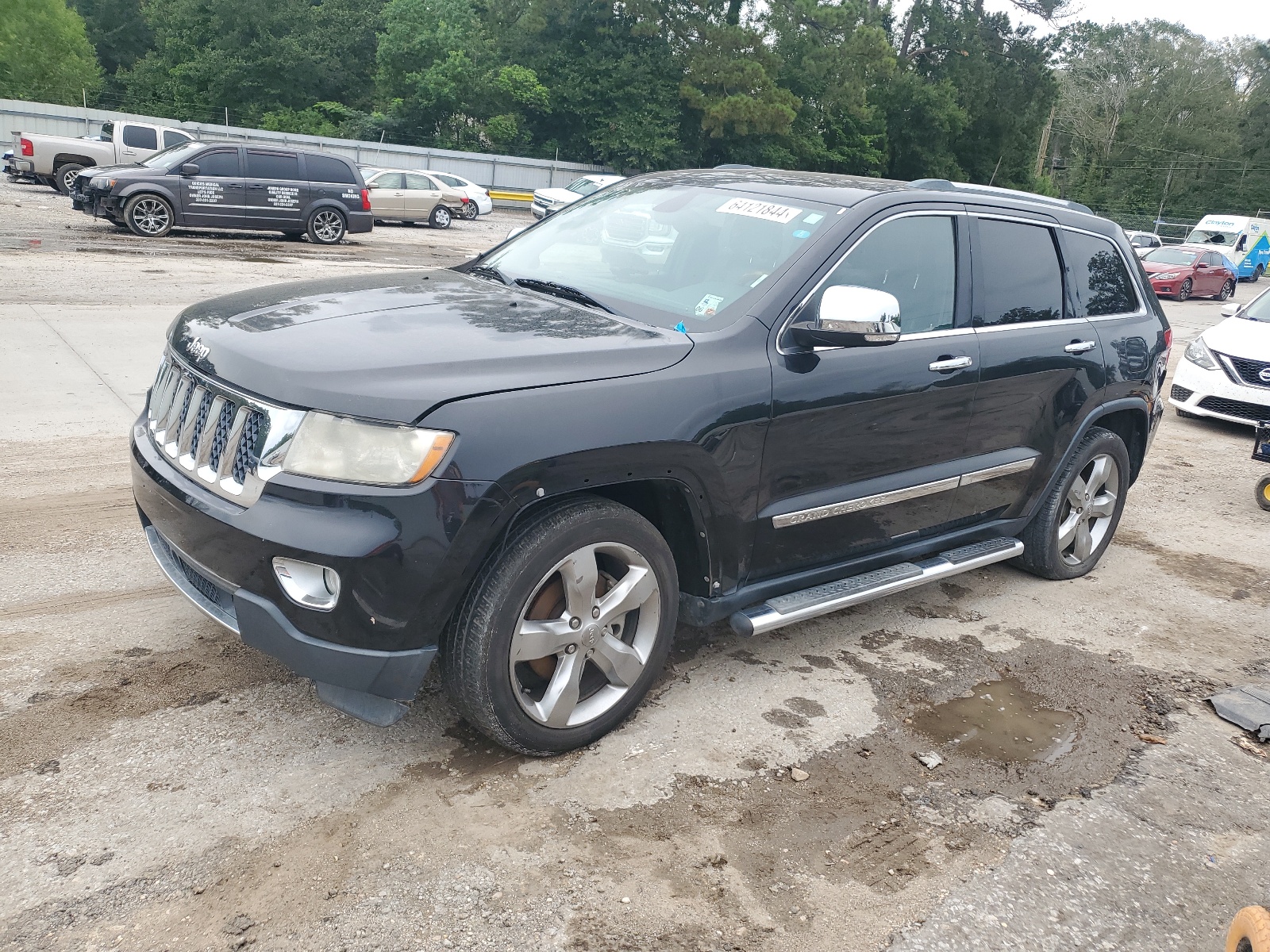 2013 Jeep Grand Cherokee Overland vin: 1C4RJECT7DC588667