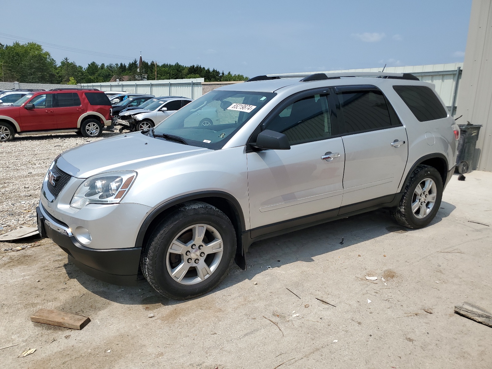 2012 GMC Acadia Sle vin: 1GKKVNED1CJ204196