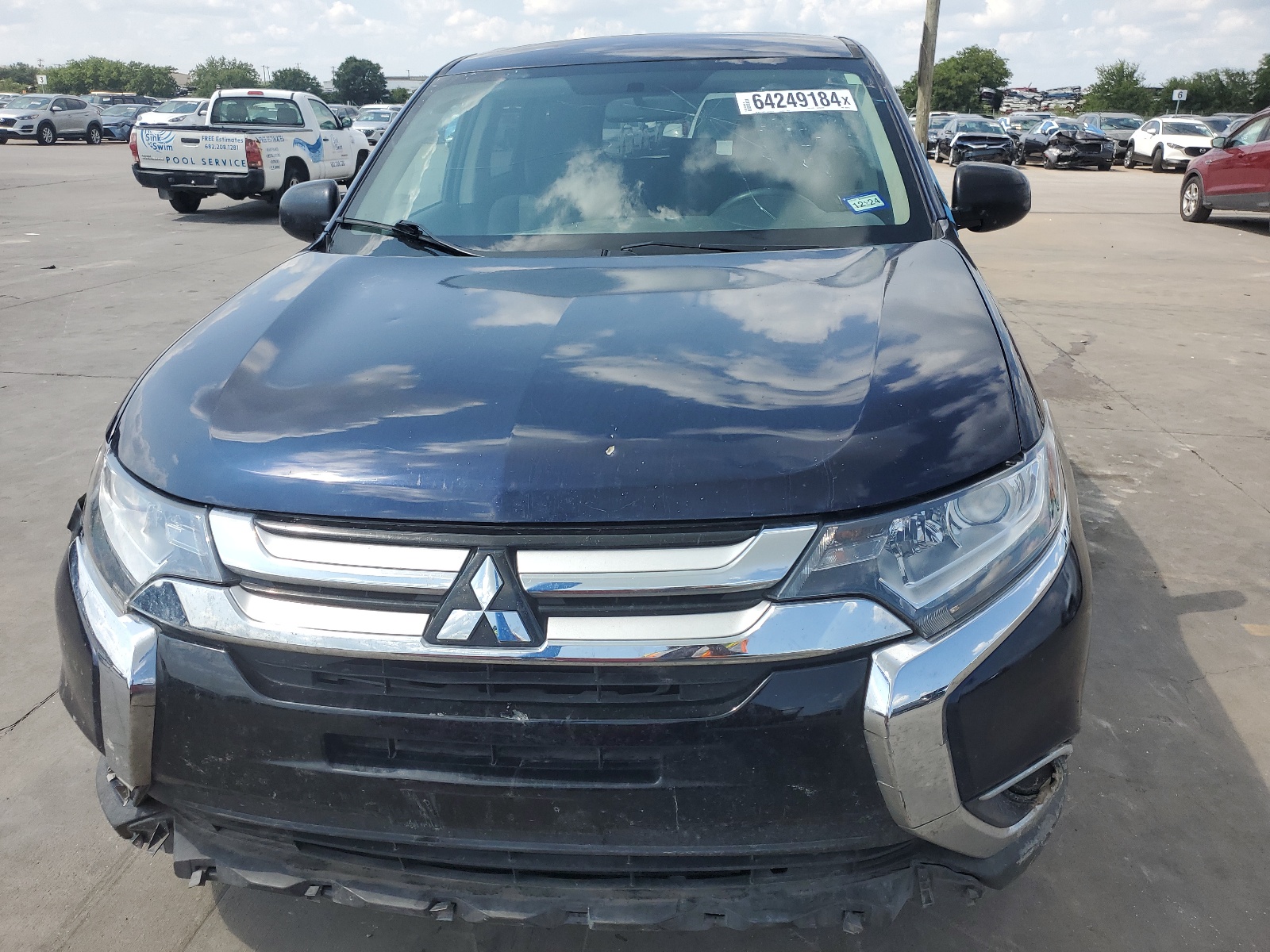 2018 Mitsubishi Outlander Es vin: JA4AD2A32JZ002028