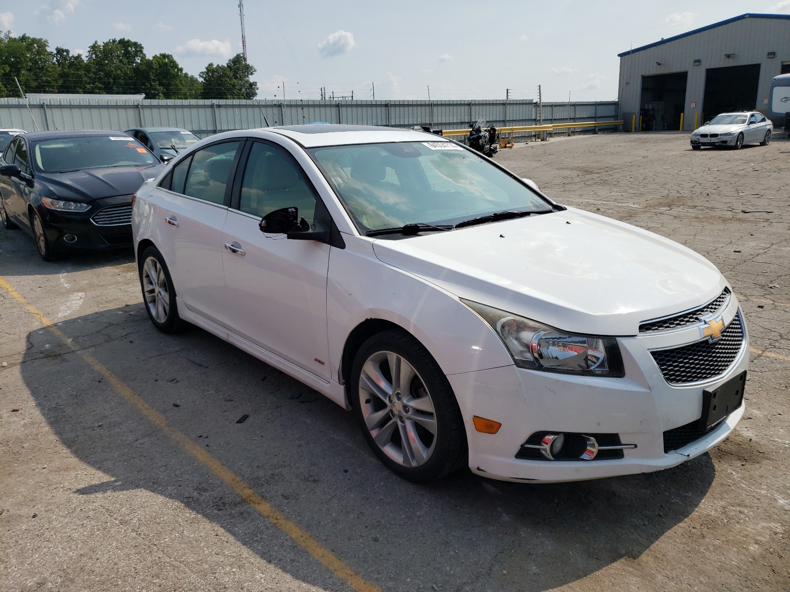 2014 Chevrolet Cruze Ltz vin: 1G1PG5SB1E7150941