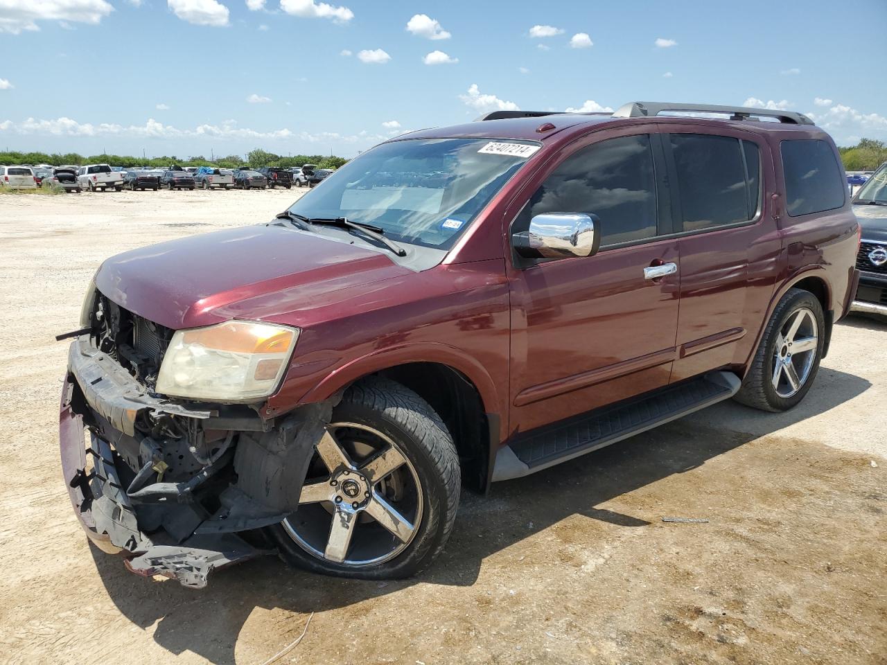2010 Nissan Armada Se VIN: 5N1BA0ND8AN617213 Lot: 62407214