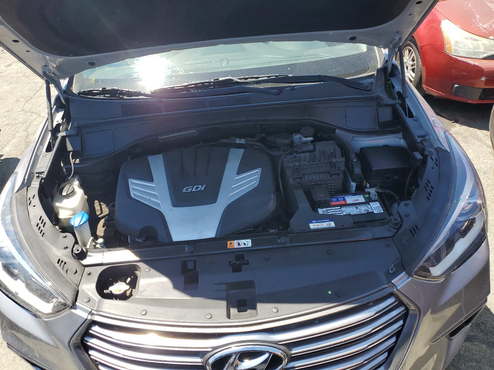 KM8SR4HF9HU193392 2017 Hyundai Santa Fe Se Ultimate