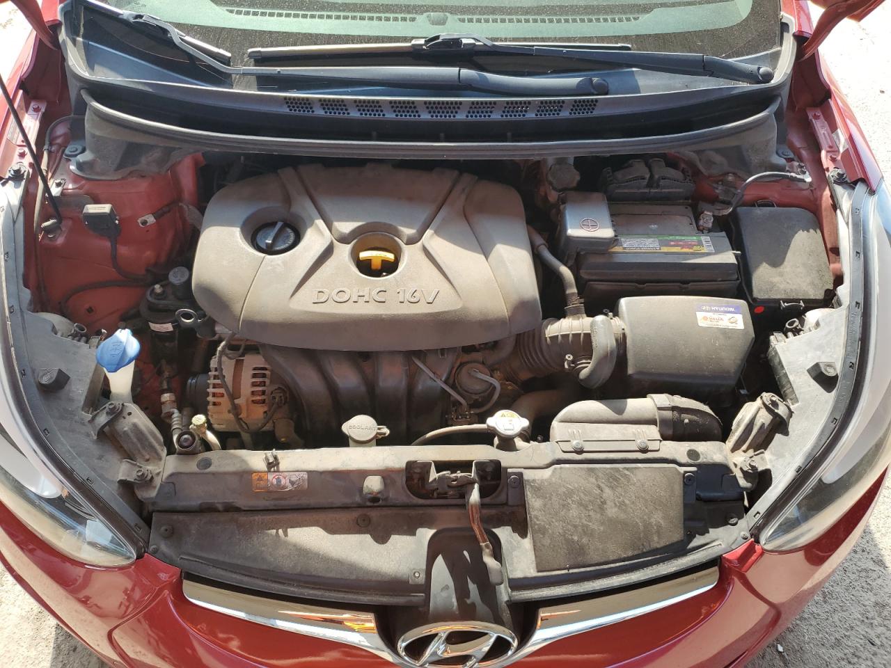 2014 Hyundai Elantra Se VIN: KMHDH4AE0EU155347 Lot: 63113094