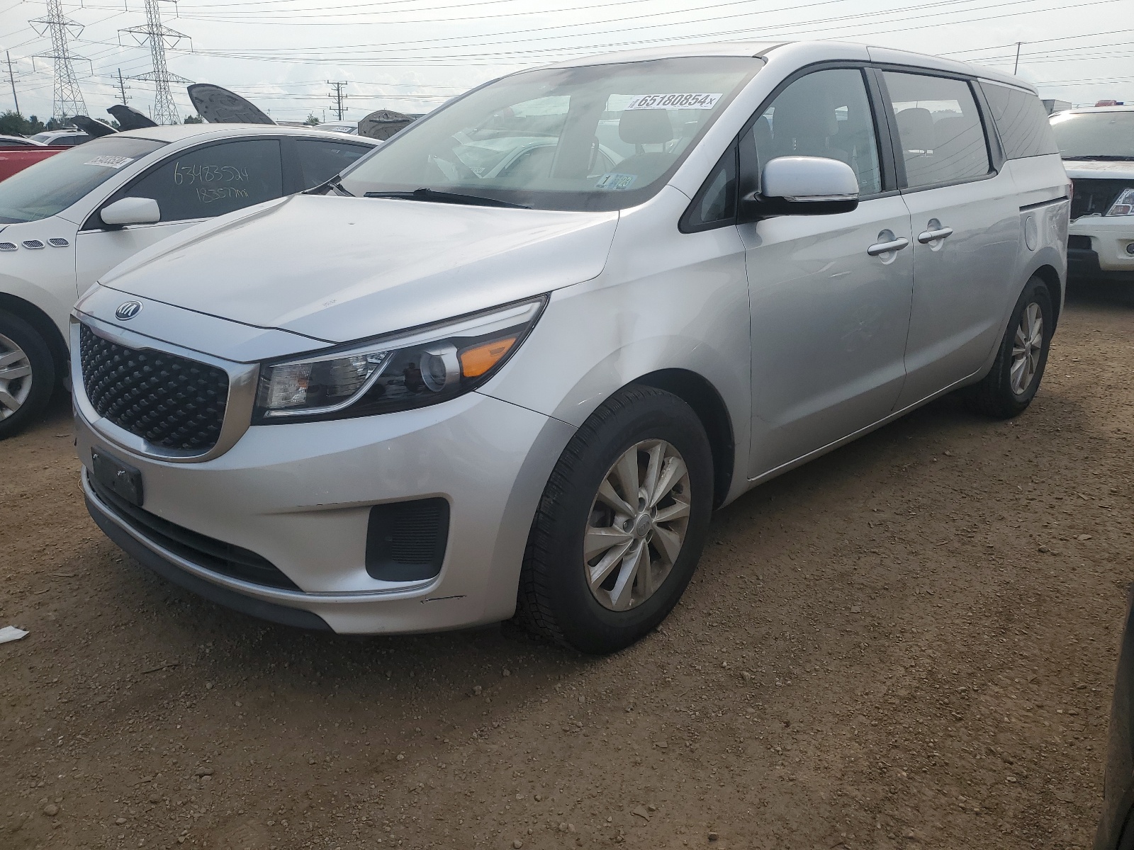 2016 Kia Sedona L vin: KNDMA5C10G6126611