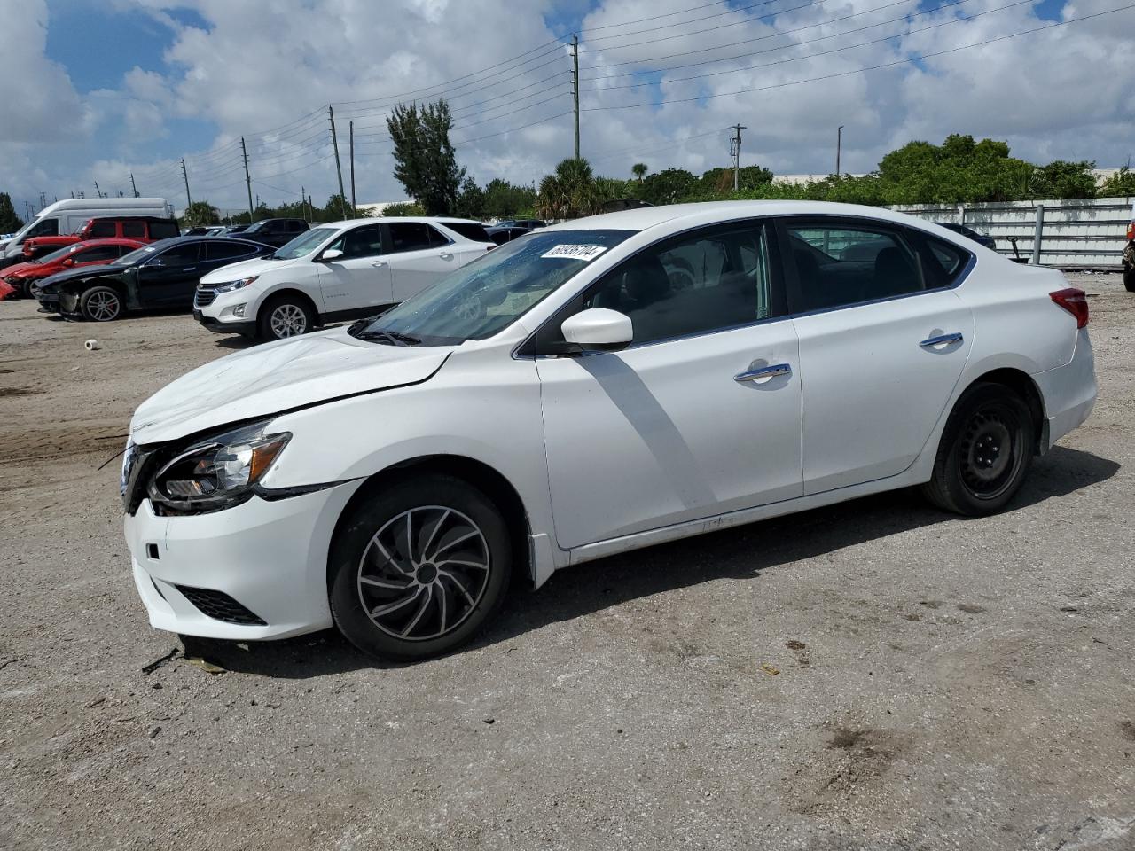 2016 Nissan Sentra S იყიდება Miami-ში, FL - Front End