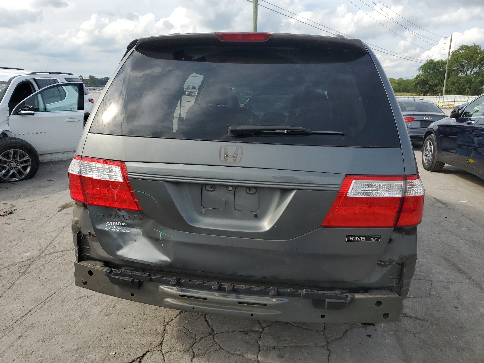 5FNRL38687B433084 2007 Honda Odyssey Exl
