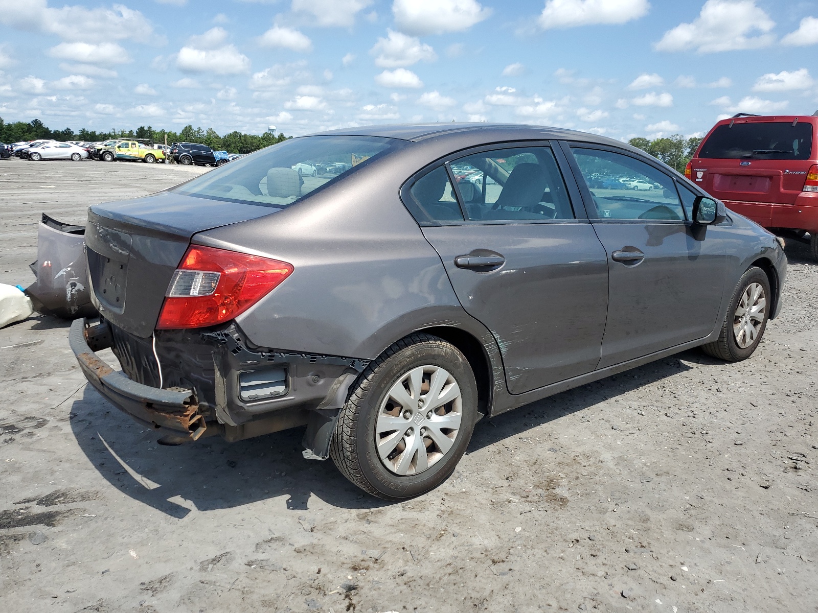 2012 Honda Civic Lx vin: 2HGFB2F58CH594325