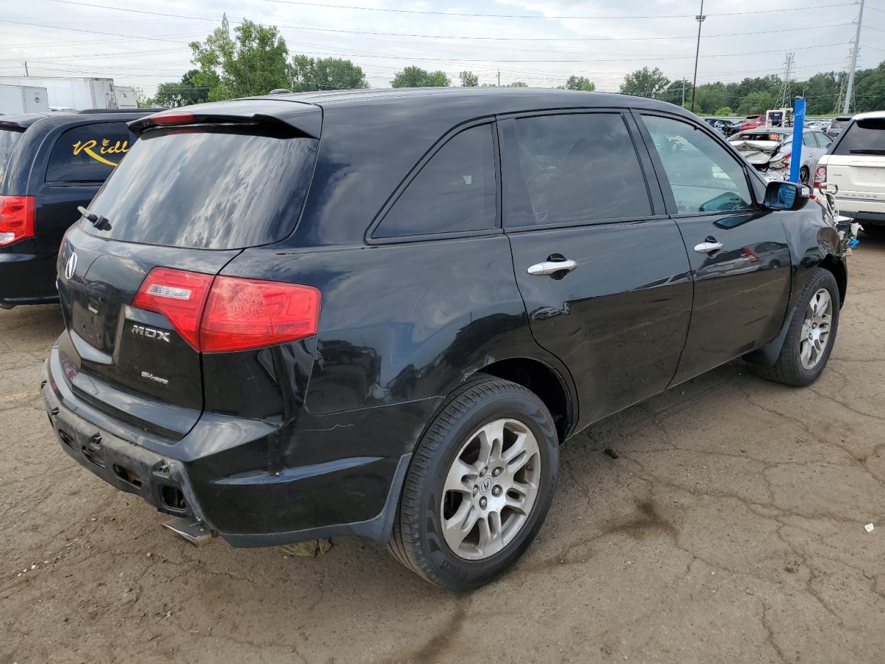2007 Acura Mdx VIN: 2HNYD282X7H530940 Lot: 62913554