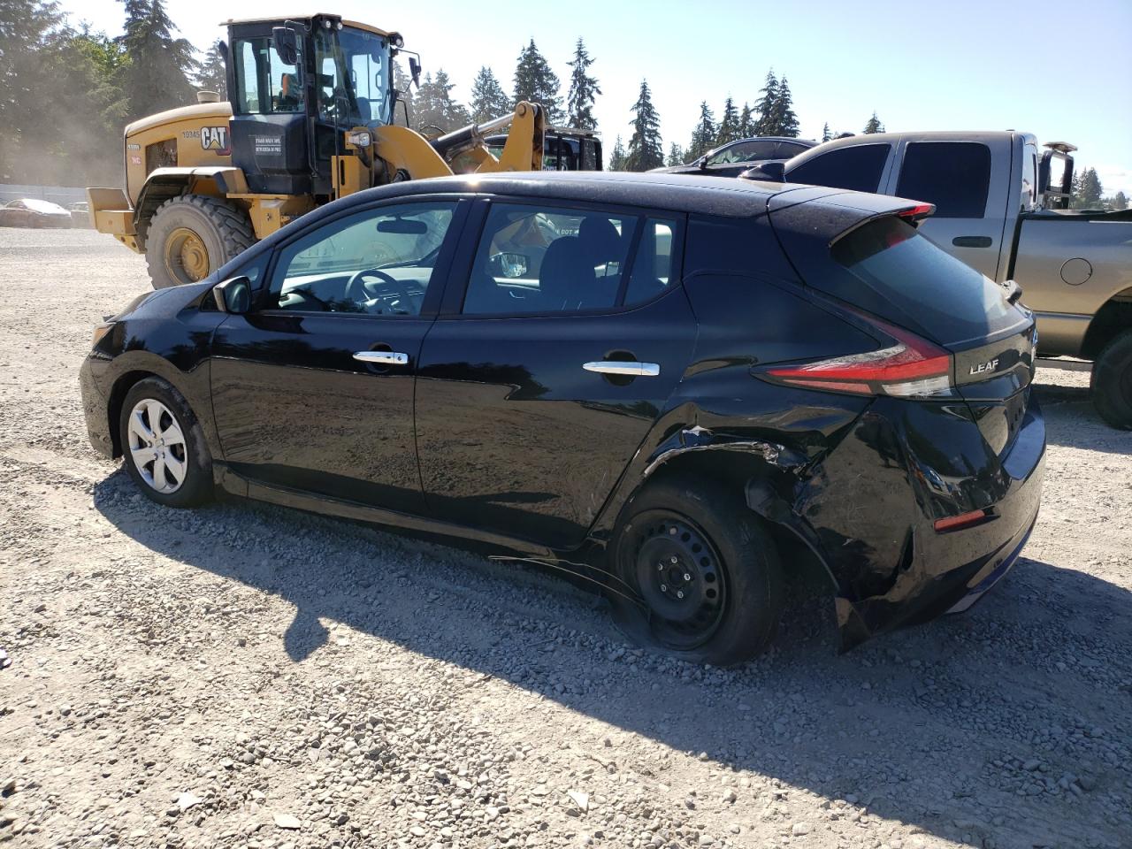 2021 Nissan Leaf S VIN: 1N4AZ1BV4MC555424 Lot: 64504054