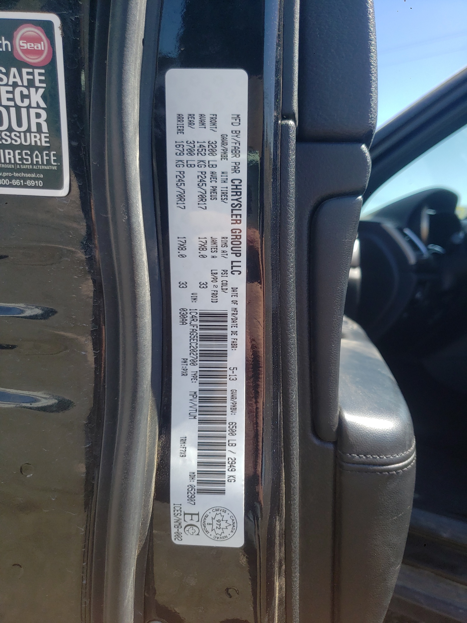 1C4RJFAG5EC202700 2014 Jeep Grand Cherokee Laredo