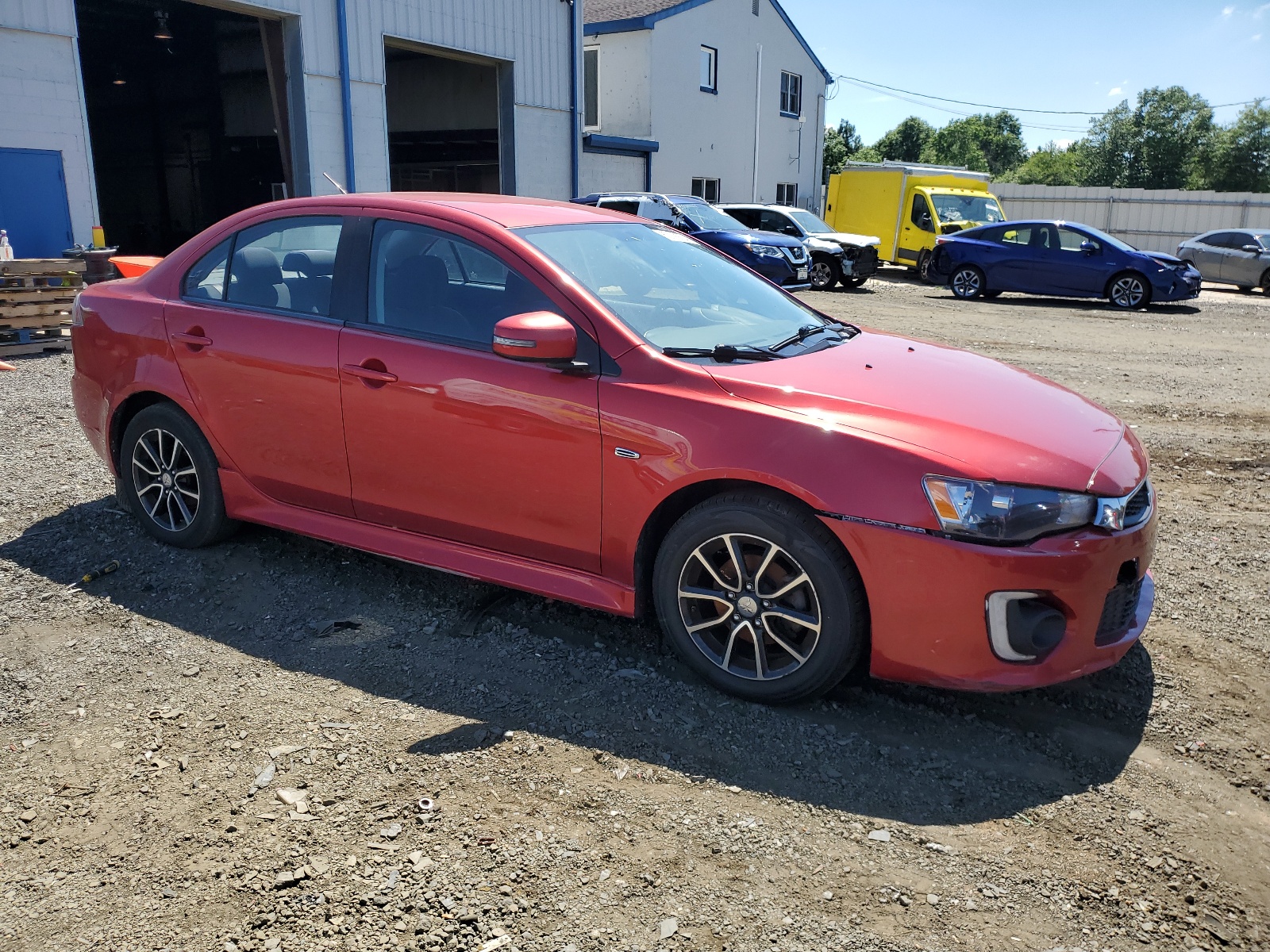 2017 Mitsubishi Lancer Es vin: JA32U2FU7HU007050