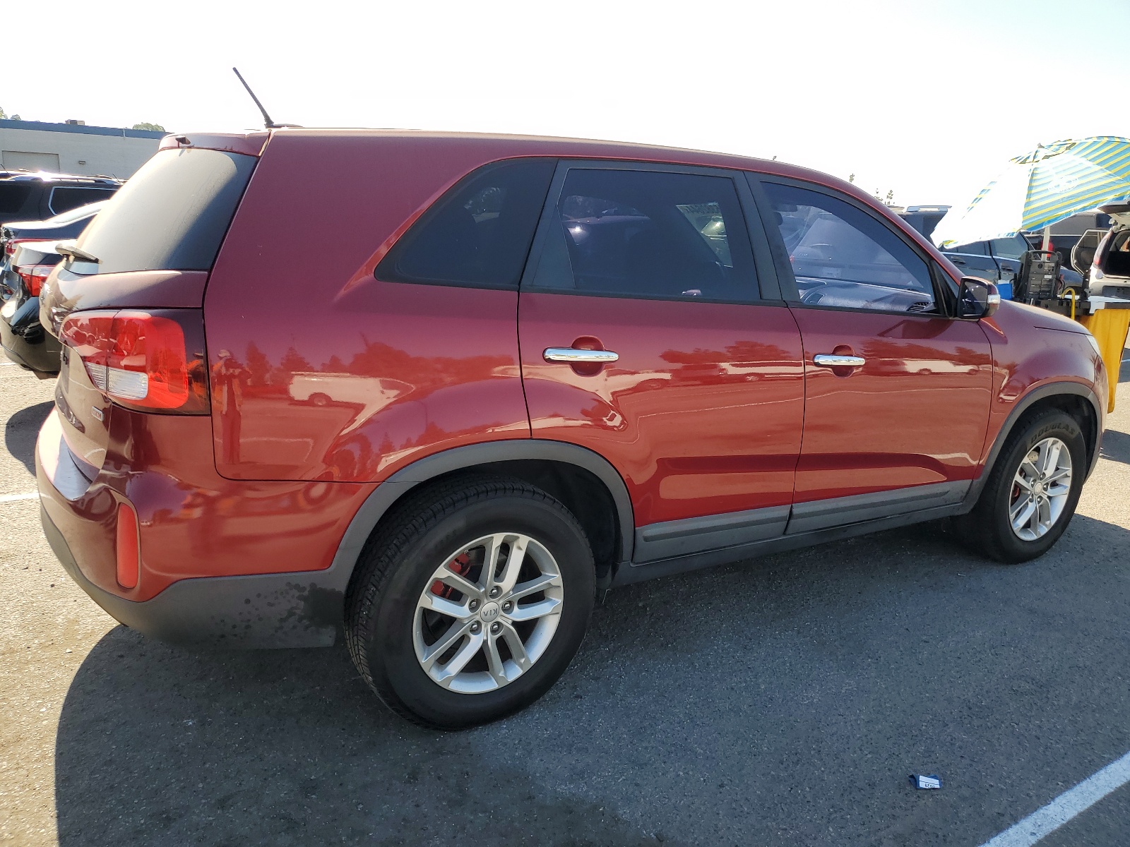 2014 Kia Sorento Lx vin: 5XYKT3A69EG460294