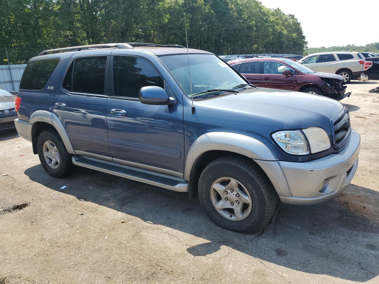 2002 Toyota Sequoia Sr5 VIN: 5TDZT34A02S117063 Lot: 65355914