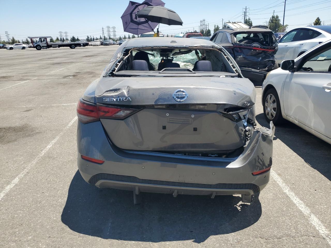 2020 Nissan Sentra Sv VIN: 3N1AB8CVXLY222871 Lot: 61711874