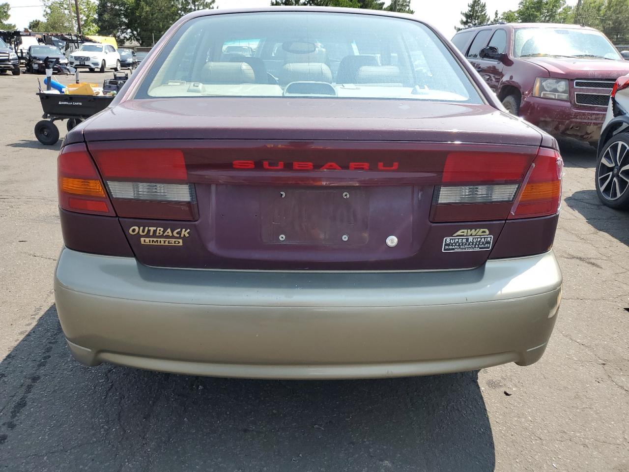 2001 Subaru Legacy Outback Limited VIN: 4S3BE686X17209583 Lot: 64829764