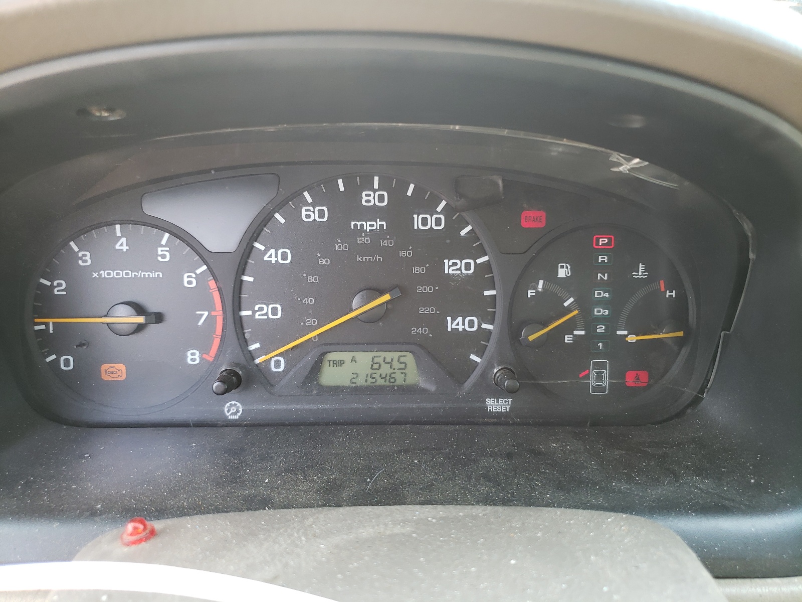 1HGCG164XYA078883 2000 Honda Accord Lx