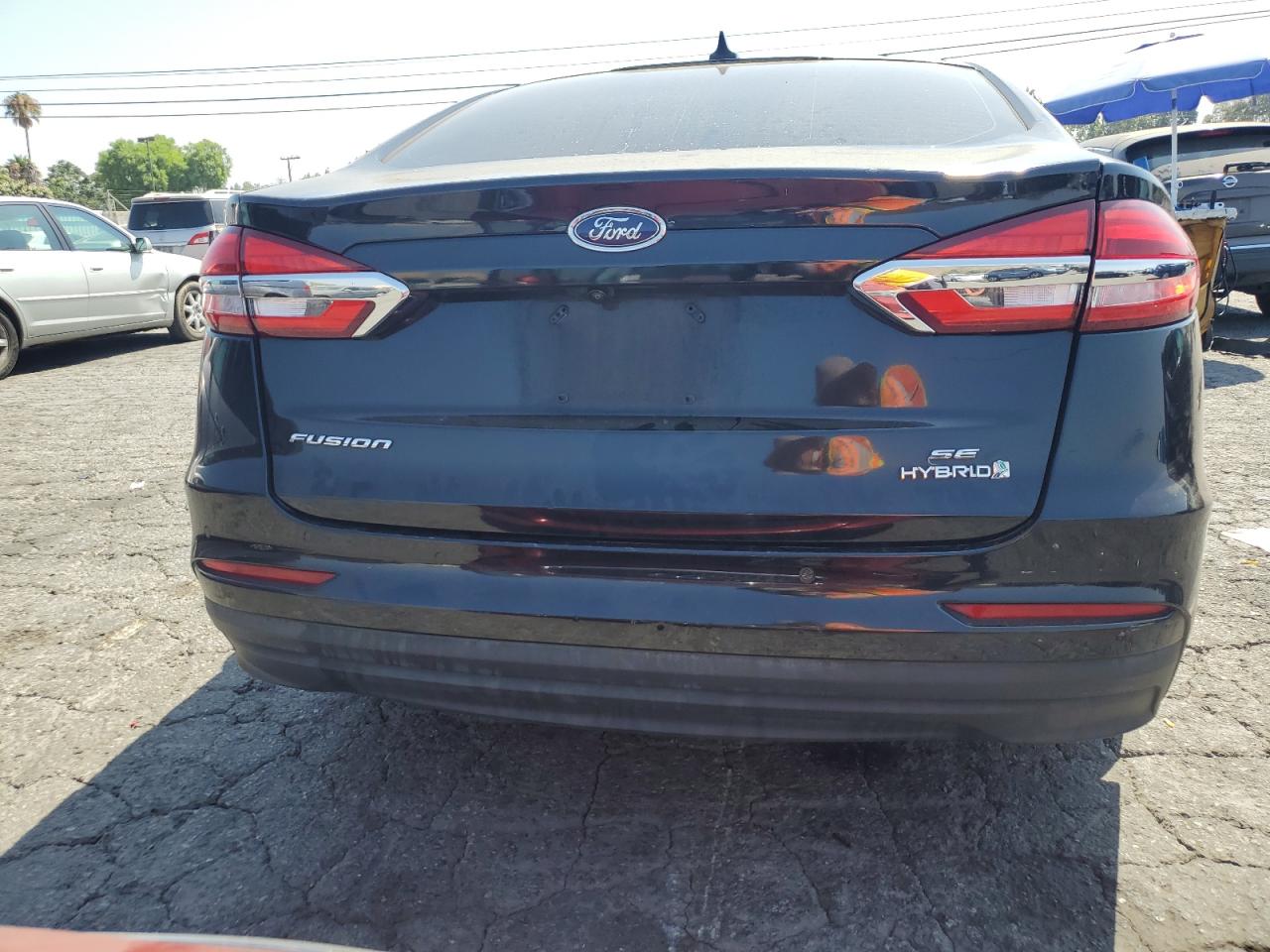 2019 Ford Fusion Se VIN: 3FA6P0LU5KR208095 Lot: 63558314