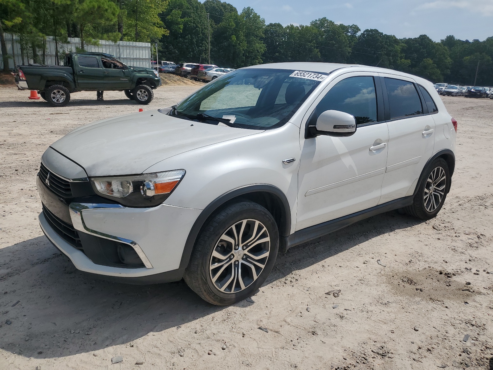 2016 Mitsubishi Outlander Sport Es vin: JA4AP3AU5GZ062688