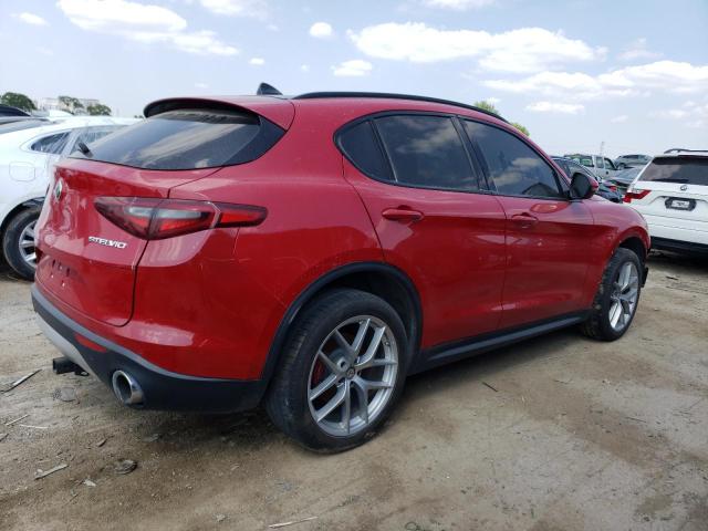  ALFA ROMEO STELVIO 2018 Червоний