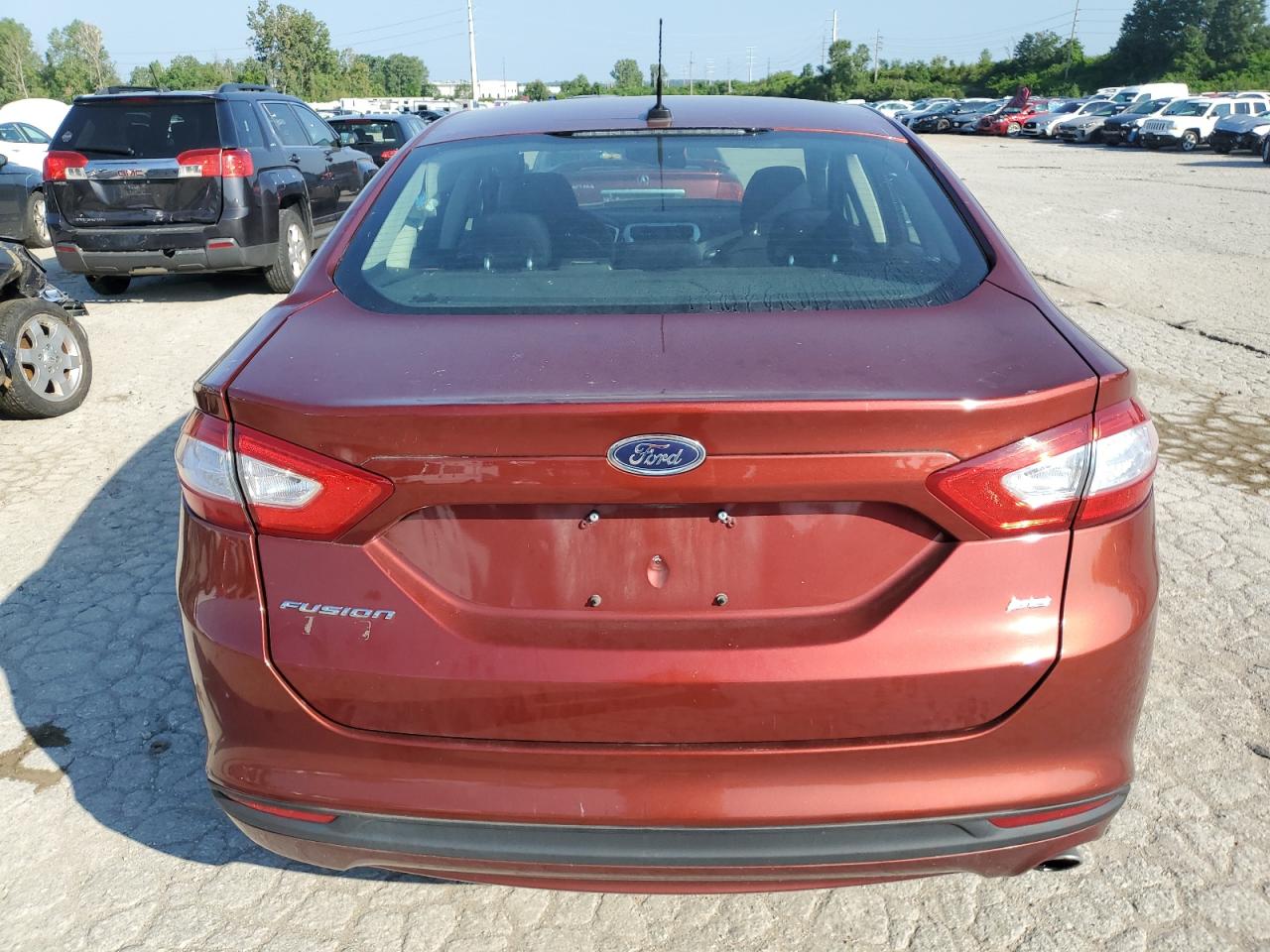 2014 Ford Fusion Se VIN: 3FA6P0H70ER351642 Lot: 61751414