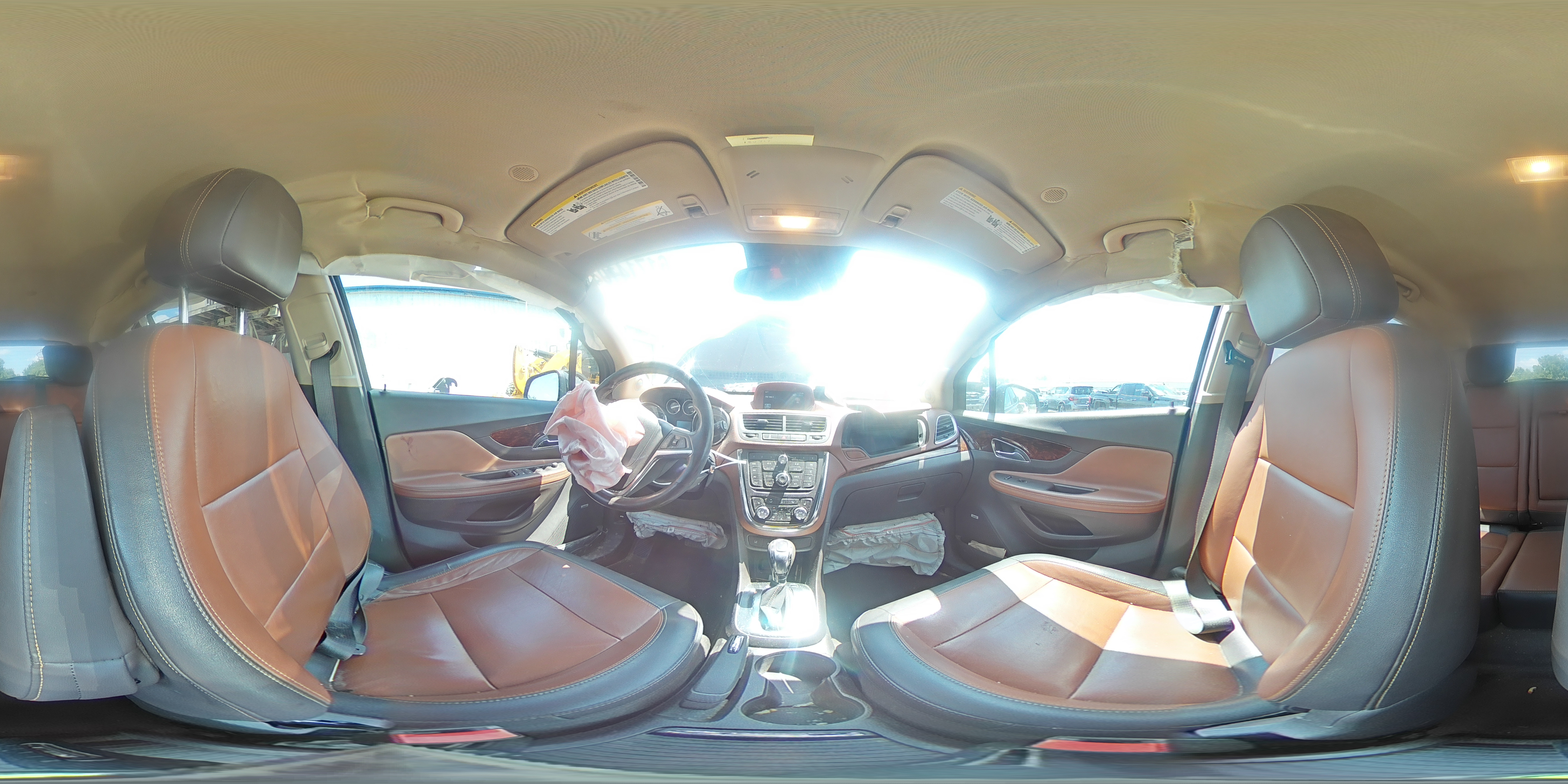 2015 BUICK ENCORE with FRONT END damage, VIN KL4CJDSB3FB175883