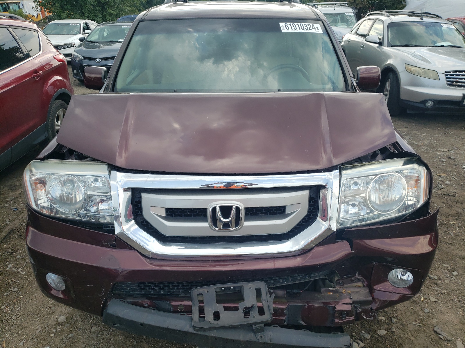 5FNYF3H74BB038825 2011 Honda Pilot Exln
