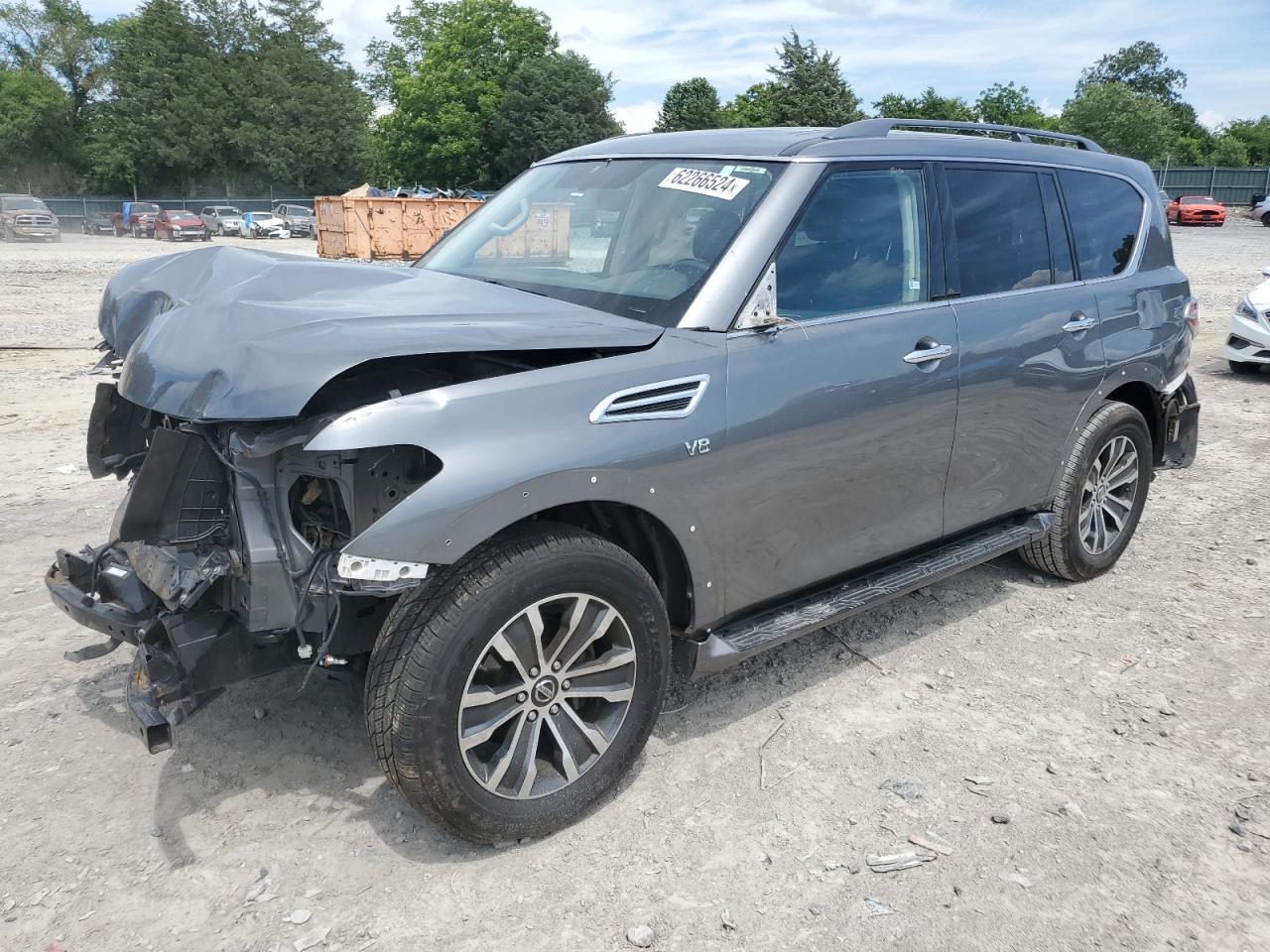 2020 Nissan Armada Sv VIN: JN8AY2ND1L9107471 Lot: 62266524