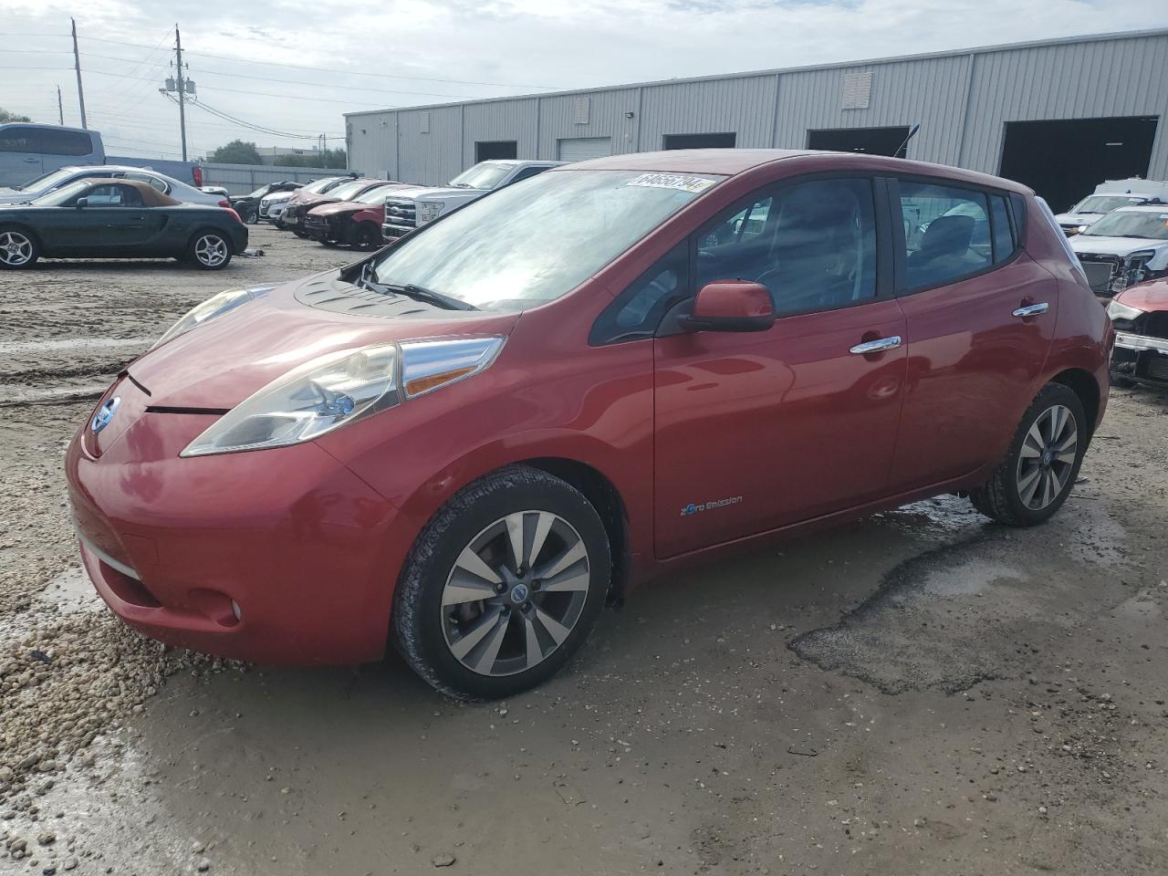 2013 Nissan Leaf S VIN: 1N4AZ0CP6DC406698 Lot: 64656794