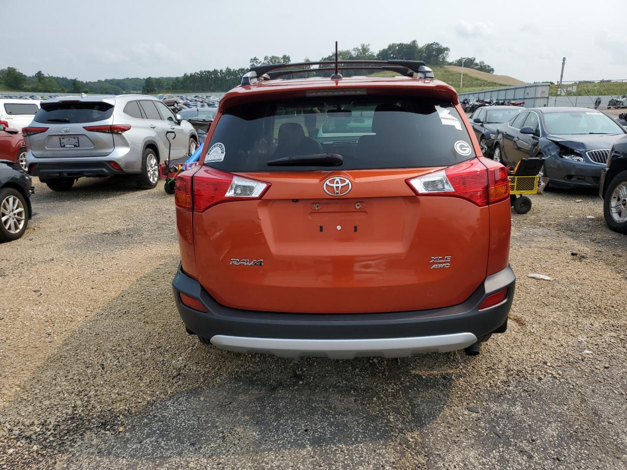2015 Toyota Rav4 Xle VIN: JTMRFREVXFD140752 Lot: 63807584
