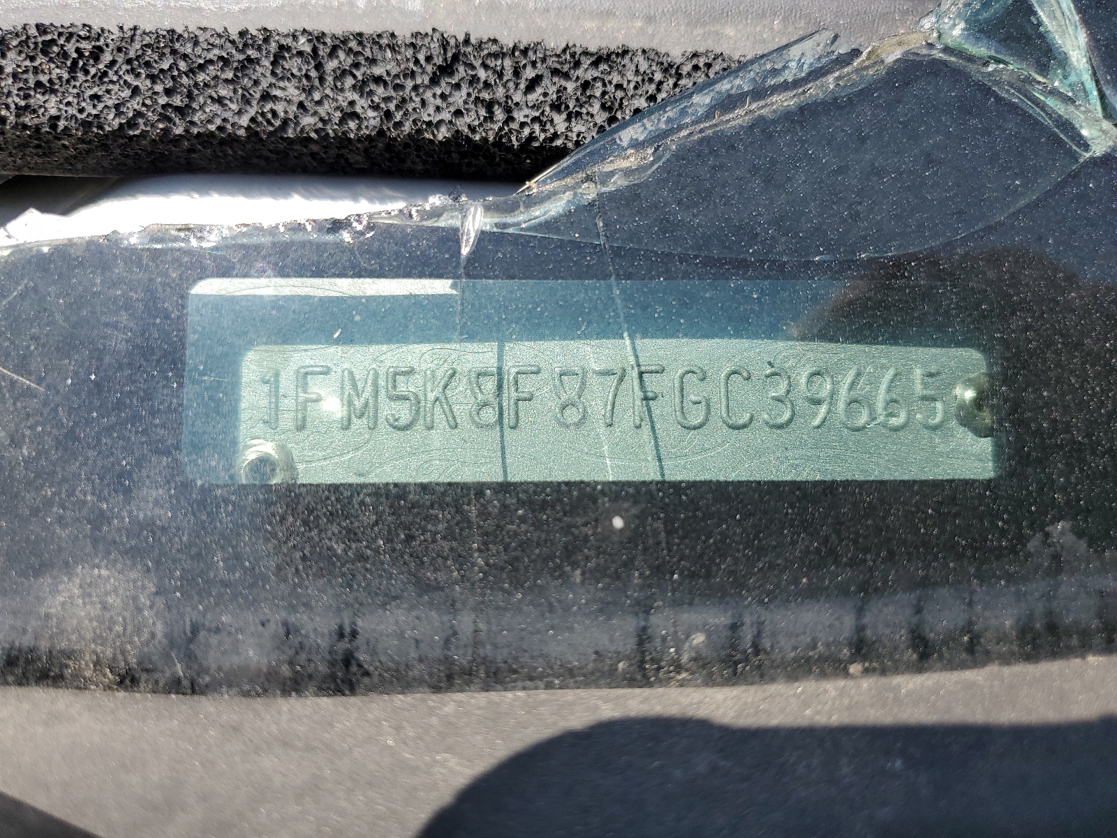 1FM5K8F87FGC39665 2015 Ford Explorer Limited