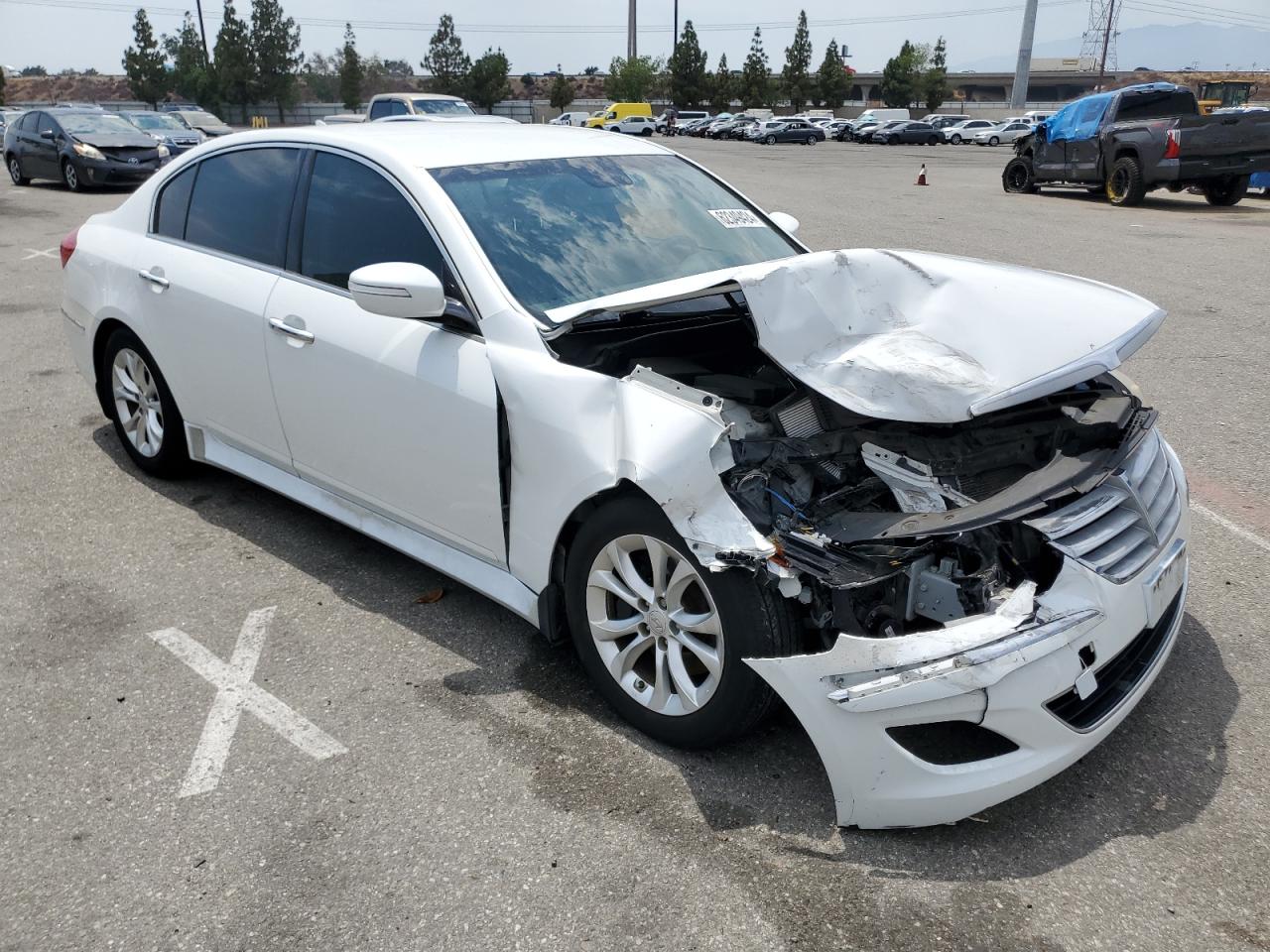 2013 Hyundai Genesis 3.8L VIN: KMHGC4DD3DU228546 Lot: 62349424