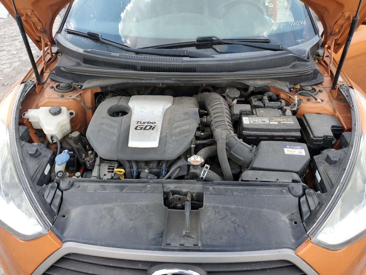 2016 Hyundai Veloster Turbo VIN: KMHTC6AE3GU290170 Lot: 61856134