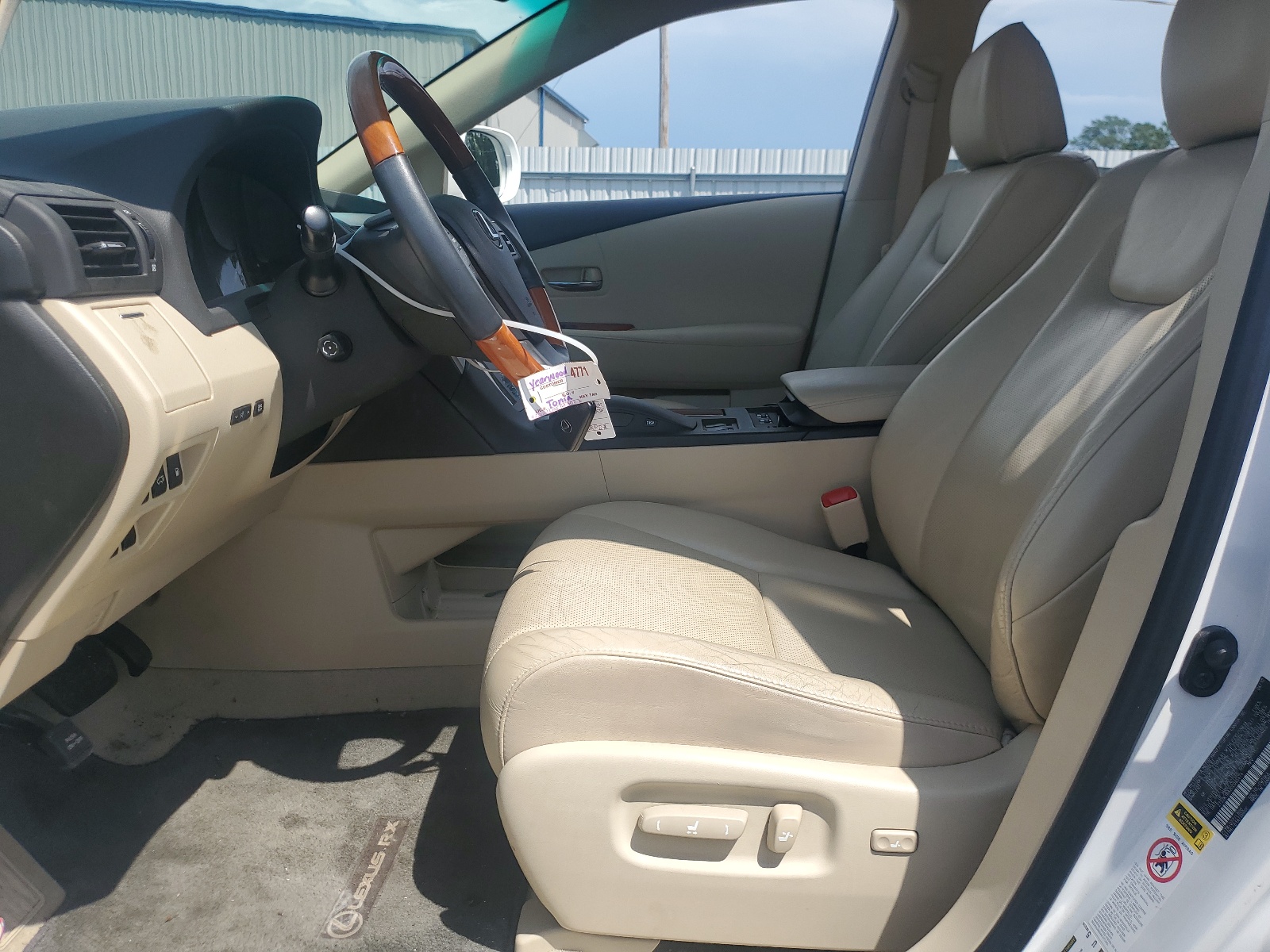 2T2ZK1BA2CC085474 2012 Lexus Rx 350